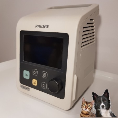 Monitor pacjenta Philips SureSigns VS2+ z akcesoriami weterynaryjnymi