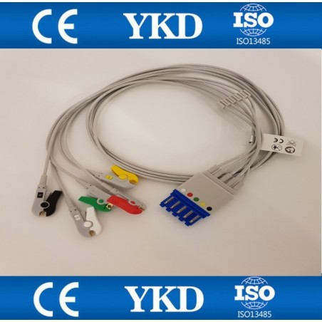 Odprowadzenia Philips, HP, Nihon Kohden, Siemens, Welch Allyn, Solaris, NewTechna odprowadzenia 5 elektrody