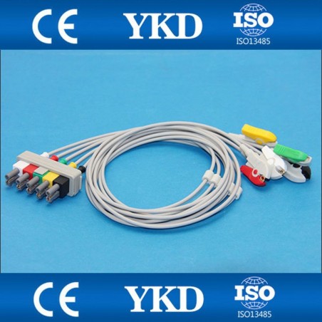 Odprowadzenia Philips, HP, Nihon Kohden, Siemens, Welch Allyn, Solaris, NewTechna odprowadzenia 5 elektrody