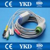 Kabel EKG kompletny 5-odprowadzeń EDAN, Mindray iMEC8  iMEC10  IMEC12  iMEC15, BeneView T5 T6 T8 T9