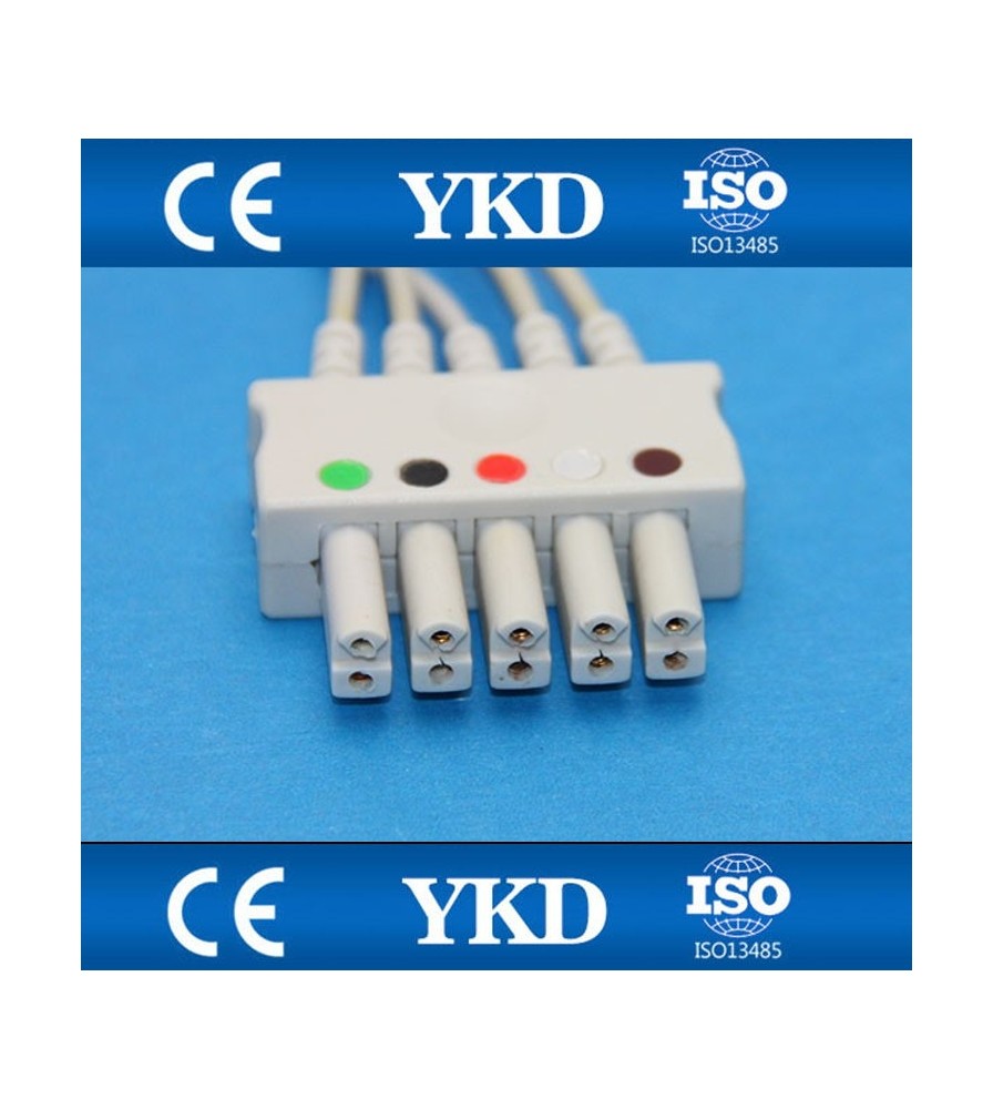 Kable EKG Mindray kabel odprowadzeniowy (5-odpr.) EDAN, Penlon, Goldway, Mindray
