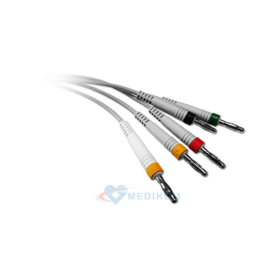Kabel EKG weterynaryjny do aparatów EKG ASPEL KEKG-30W v.001W