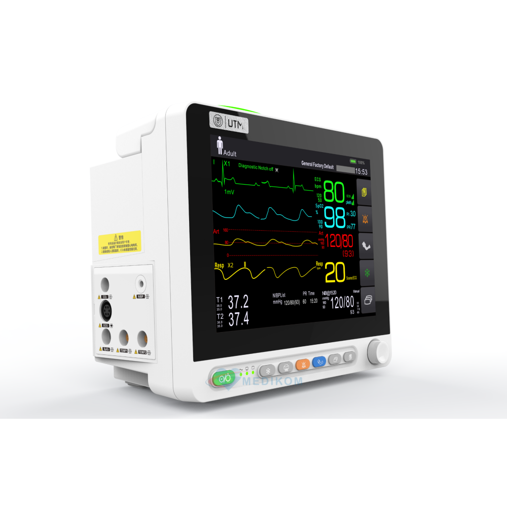 UM2012, kardiomonitor, monitor pacjenta, utech, kardio, patient monitor, utech UM2012